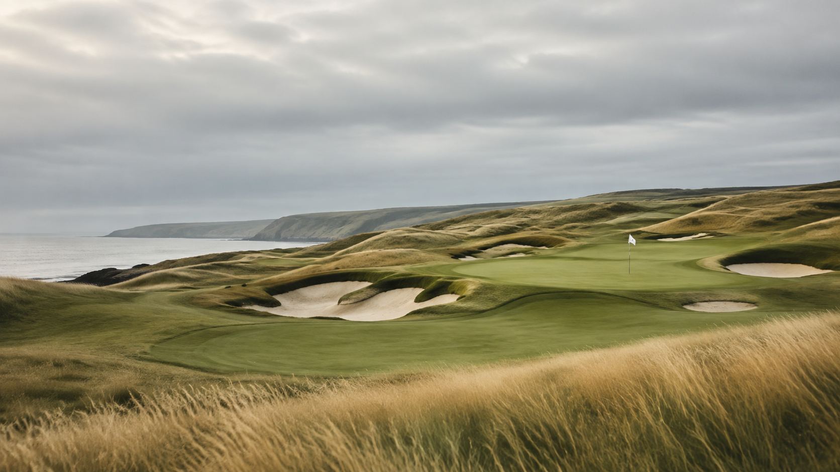 An illustrative golf course
